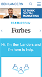 Mobile Screenshot of benlanders.com